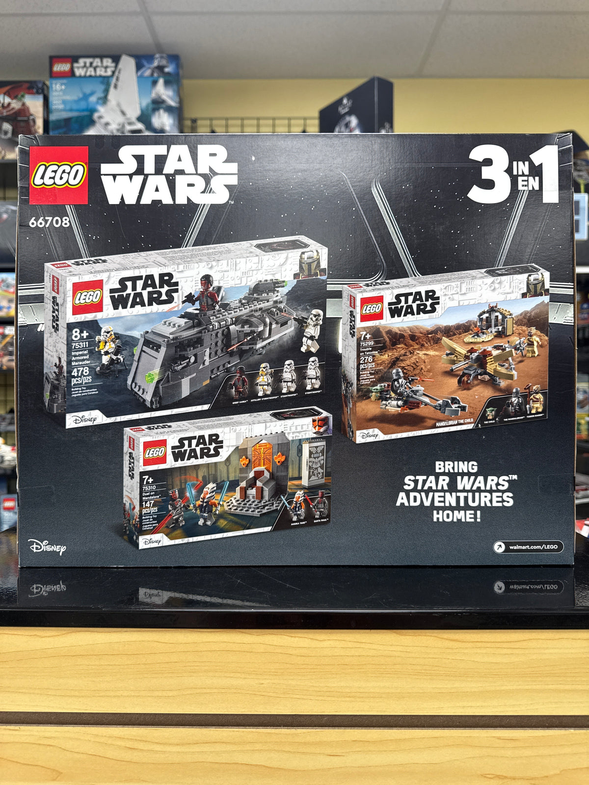 Star Wars Bundle Pack, 3 in 1 (Sets 75299, 75310, and 75311) - Galactic Adventures Pack