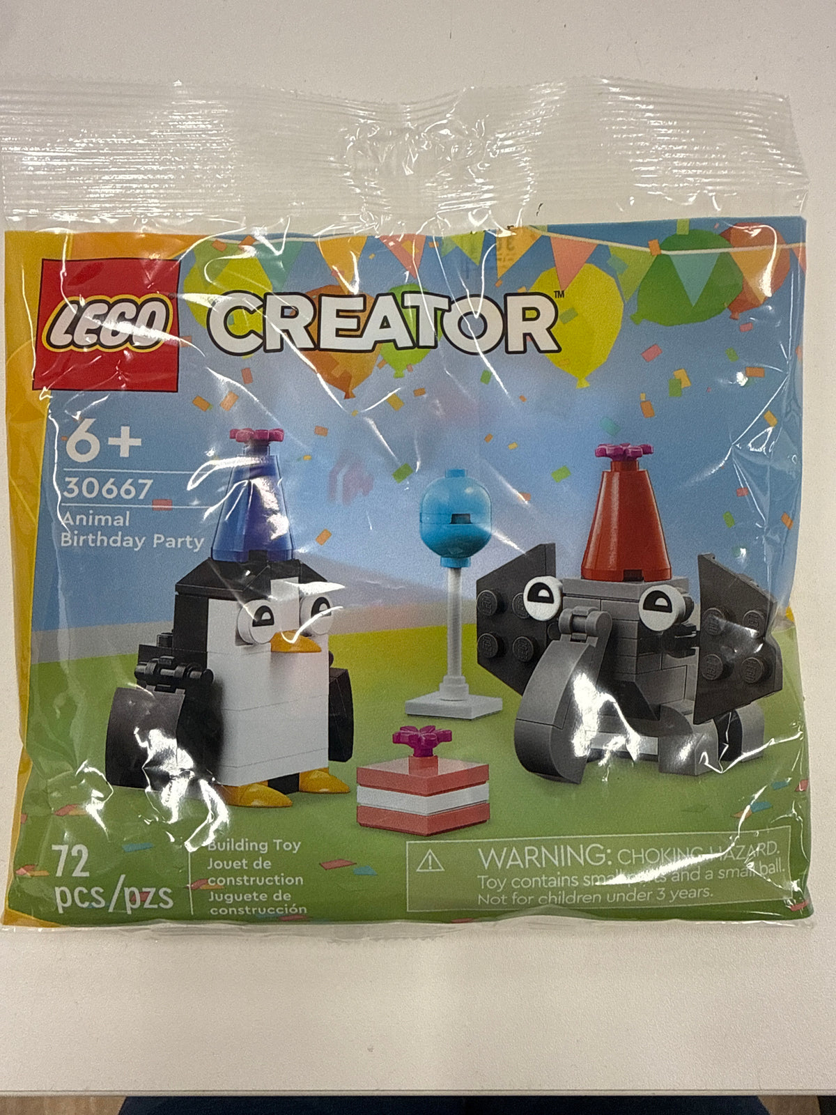 Animal Birthday Party polybag