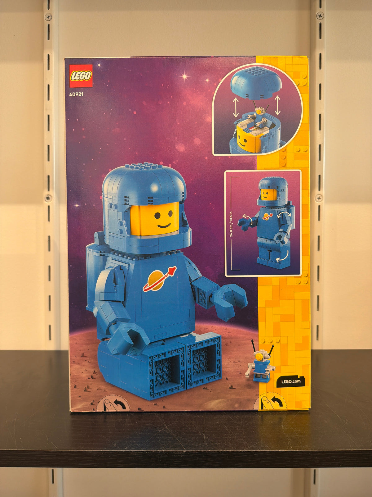 Up-Scaled Blue Astronaut Minifigure