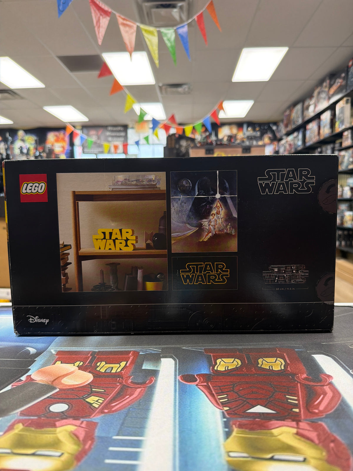 Brick-Built Star Wars Logo