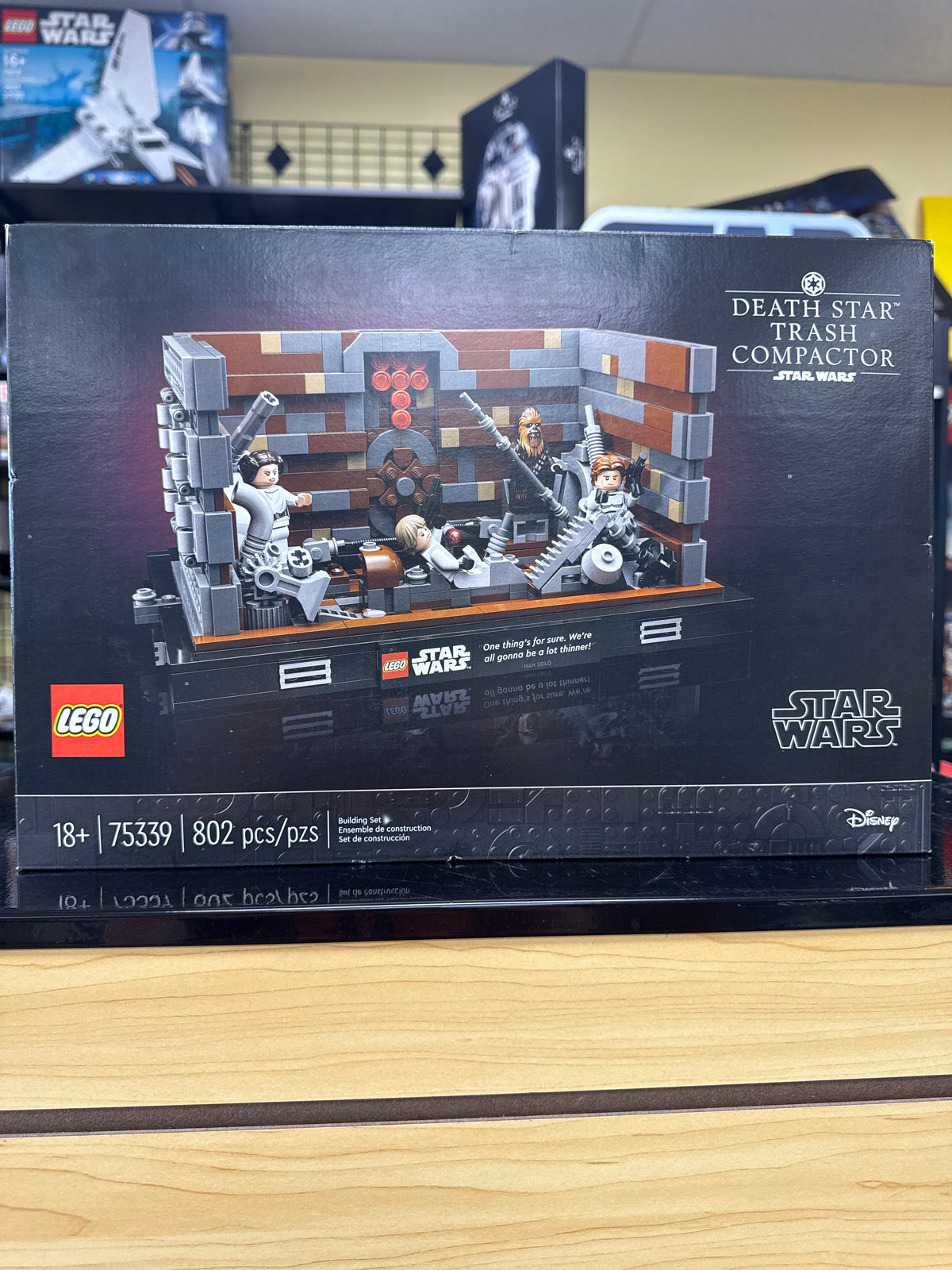 Death Star Trash Compactor Diorama