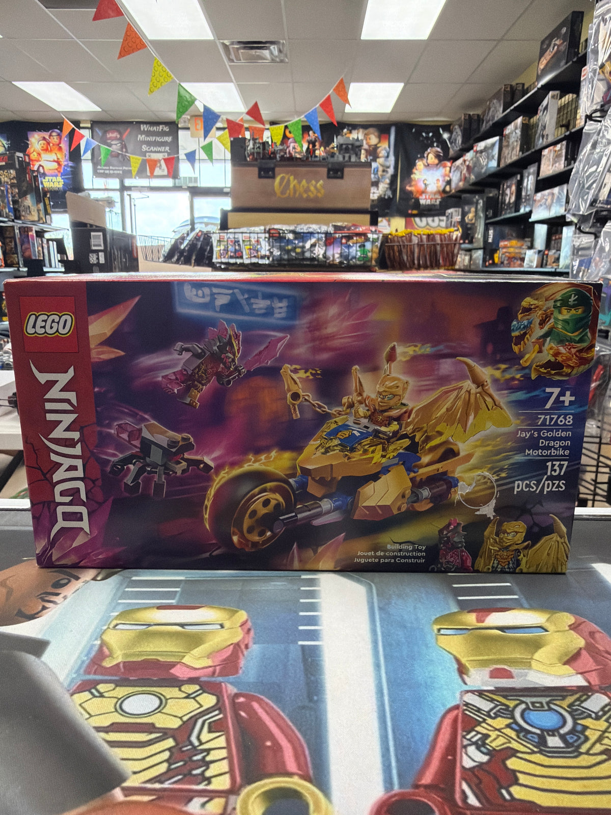 Jay's Golden Dragon Motorbike