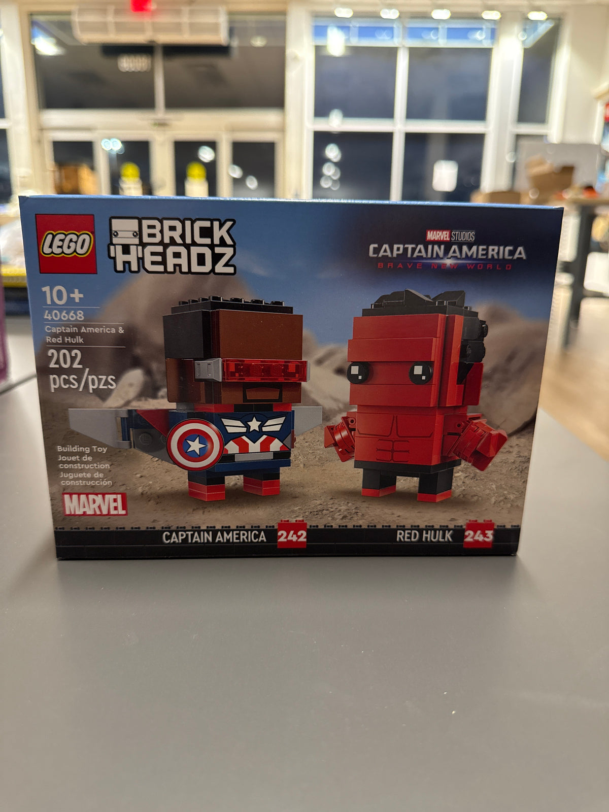 Captain America & Red Hulk