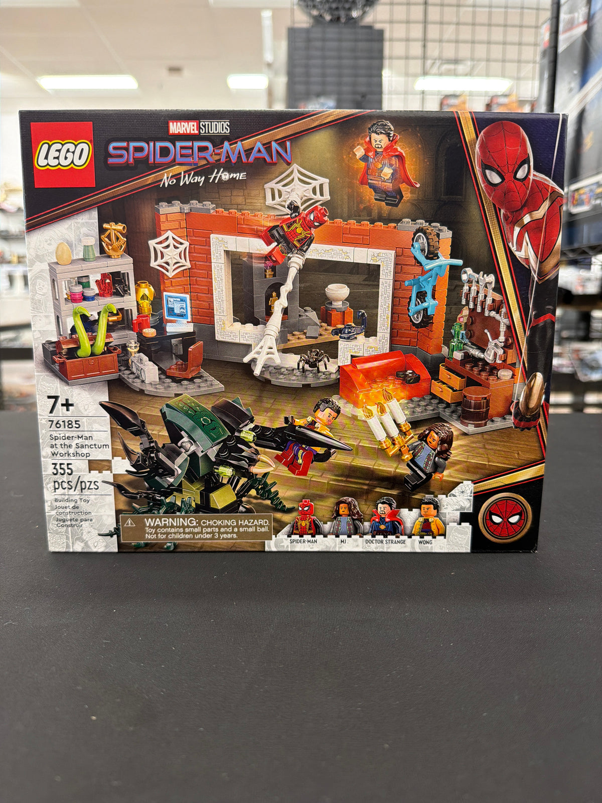 Spider-Man at the Sanctum Workshop