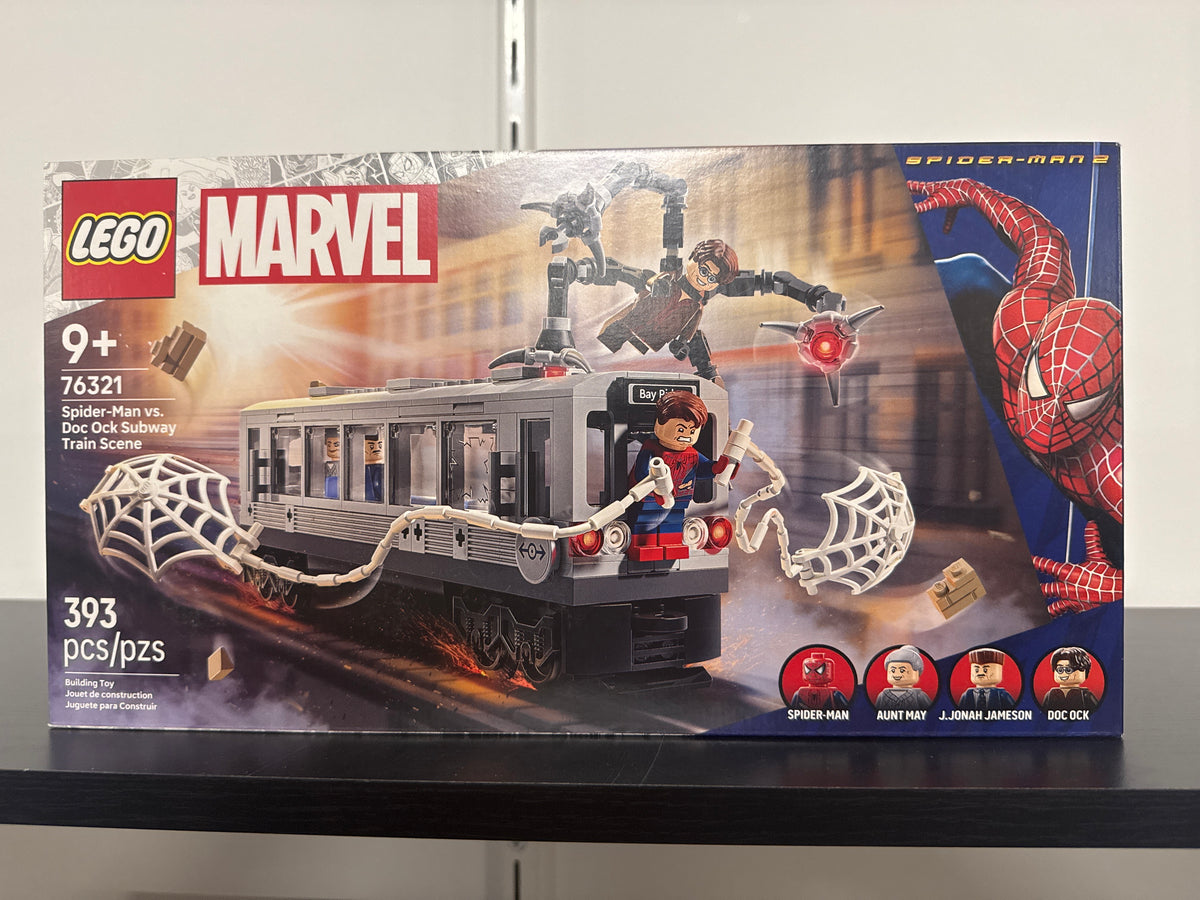 Spider-Man vs. Doc Ock Subway Train Scene