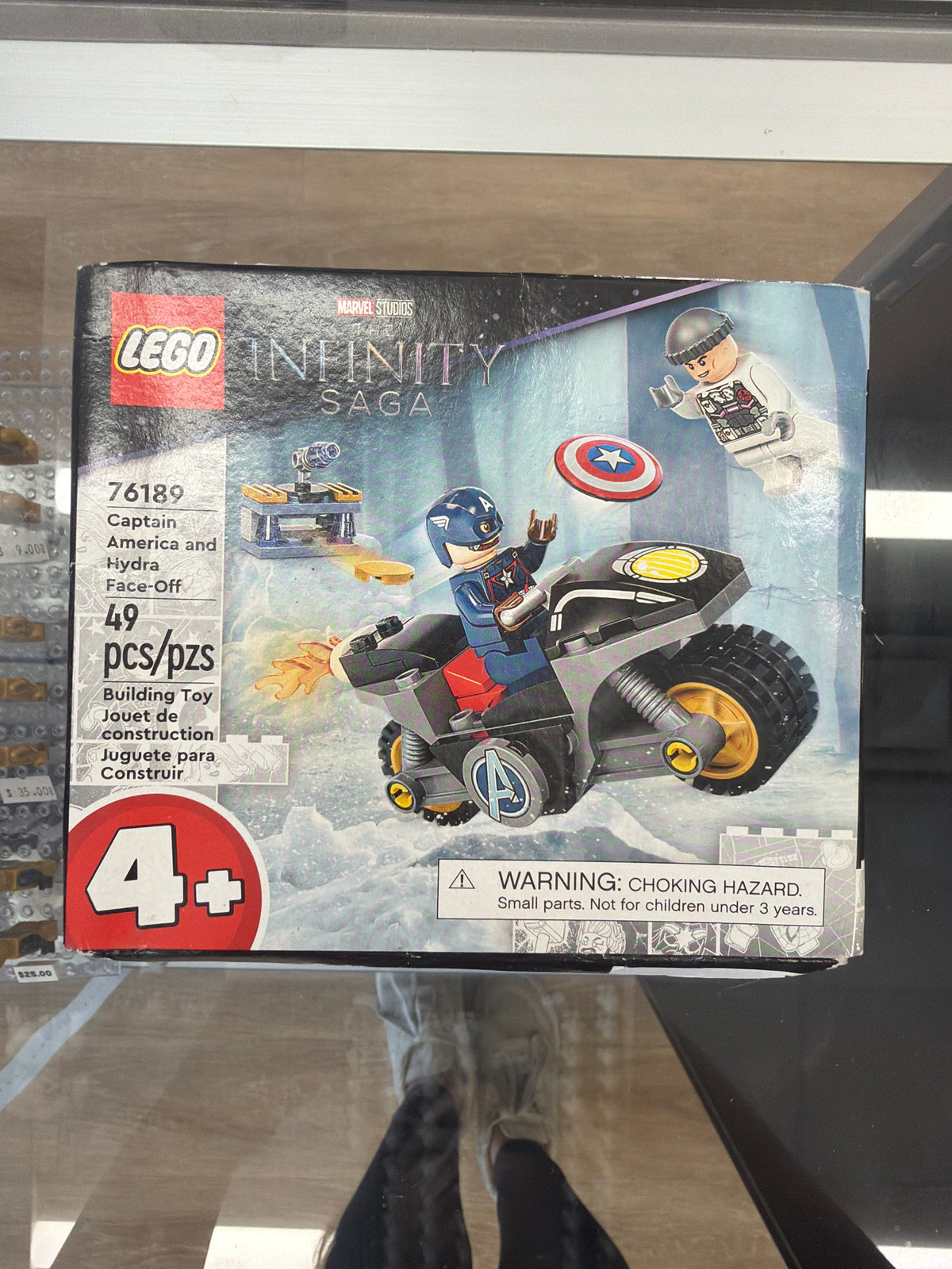 Captain America and Hydra Face-Off