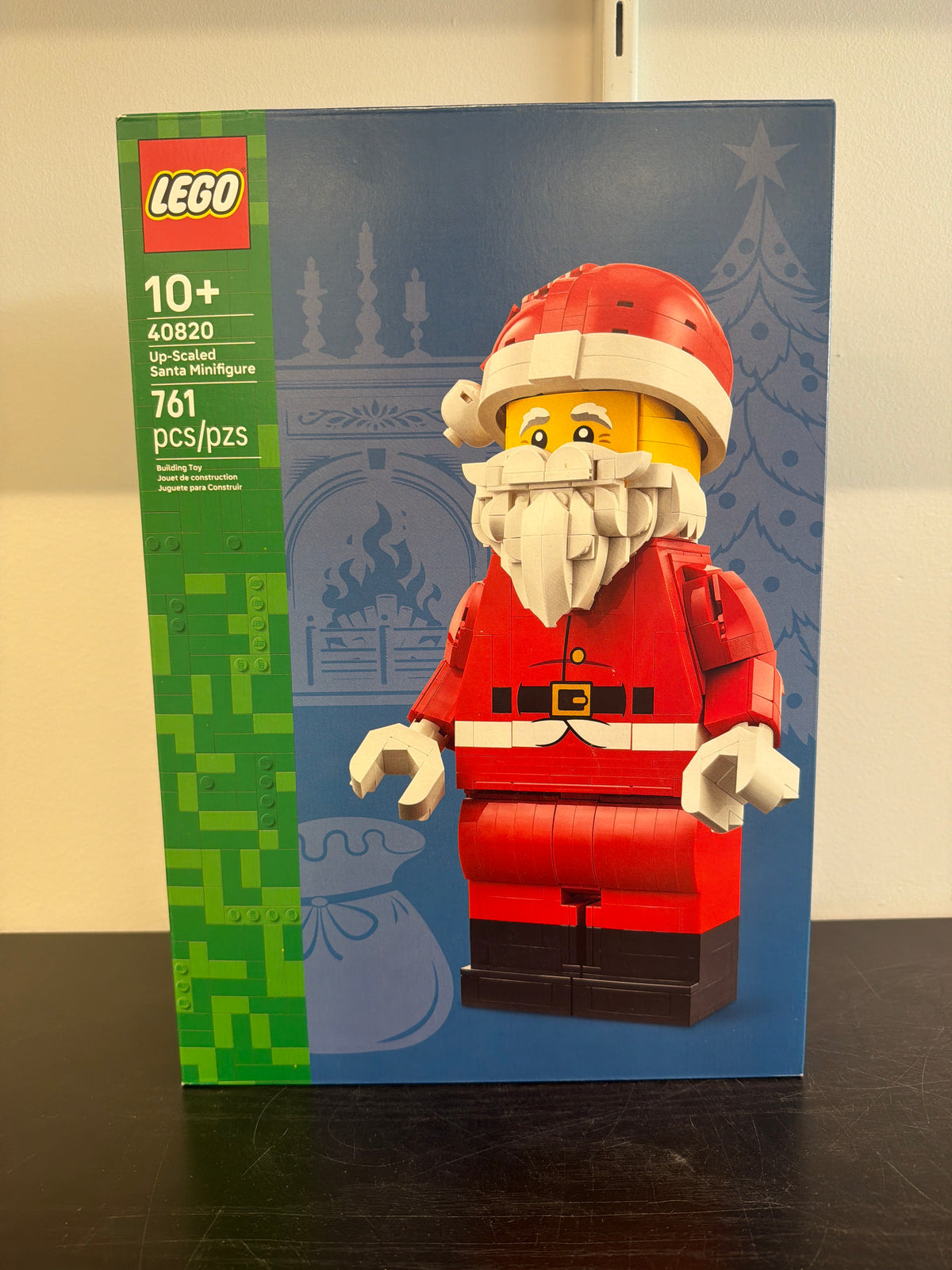 Up-Scaled Santa Minifigure