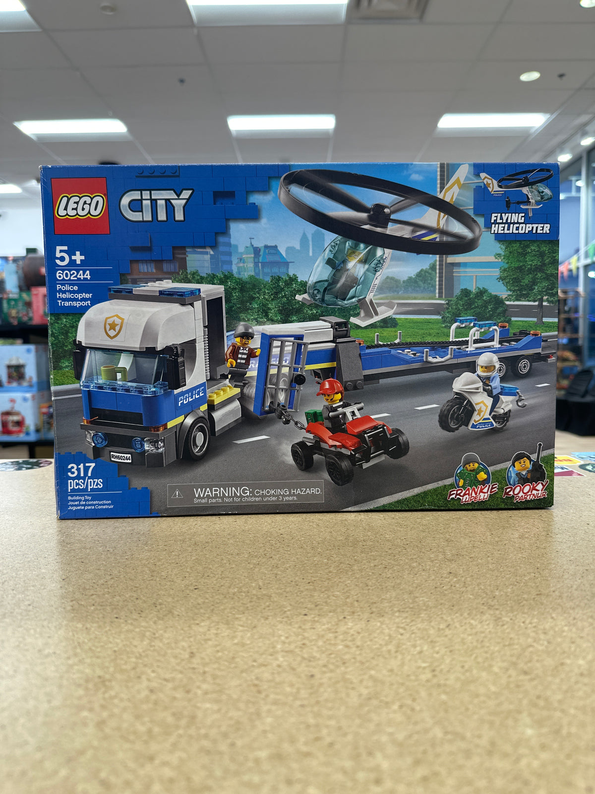 Police Helicopter Transport (CERTIFIED USED SET)