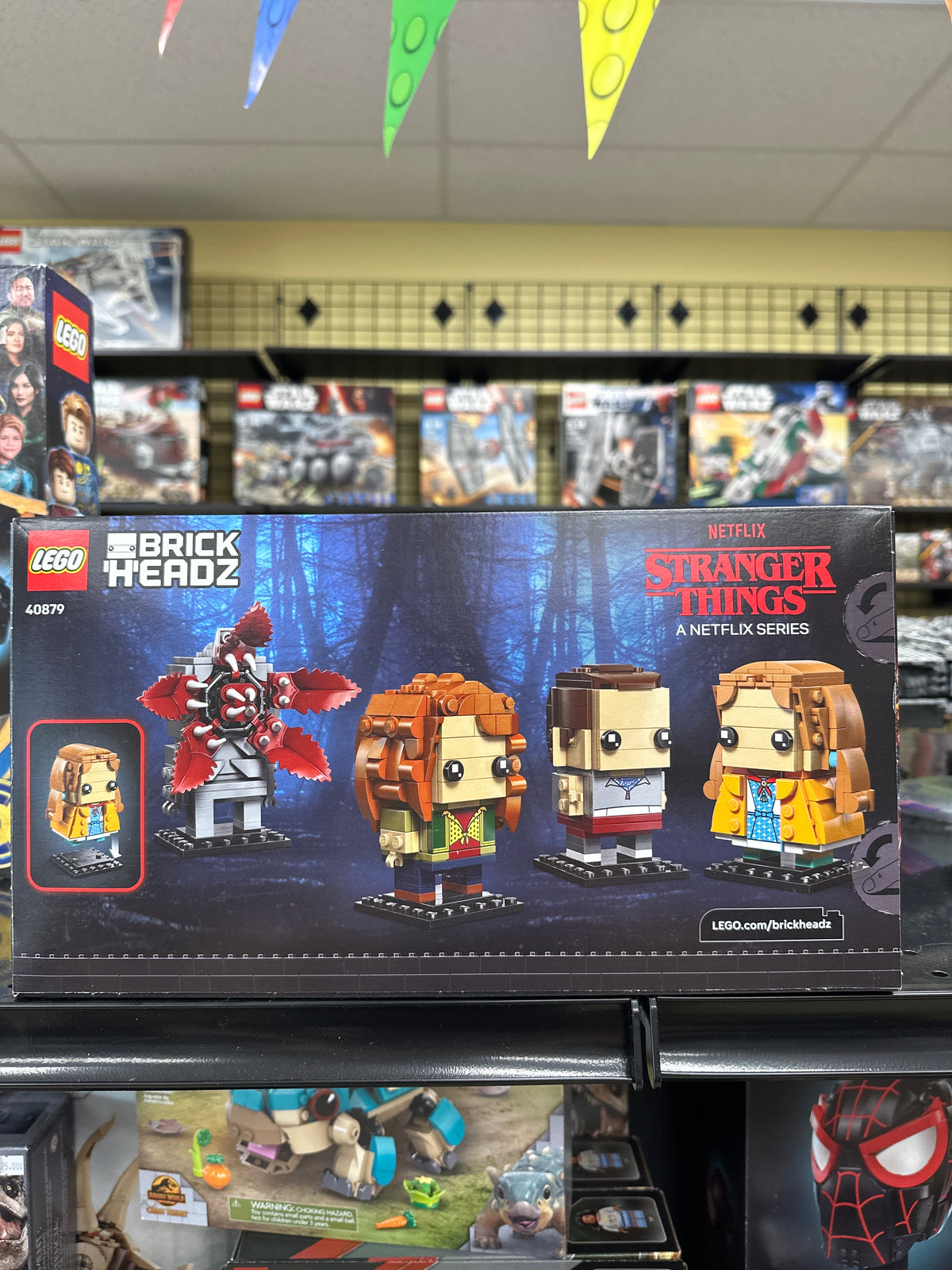 Eleven, Max, Demogorgon and Holly Figures