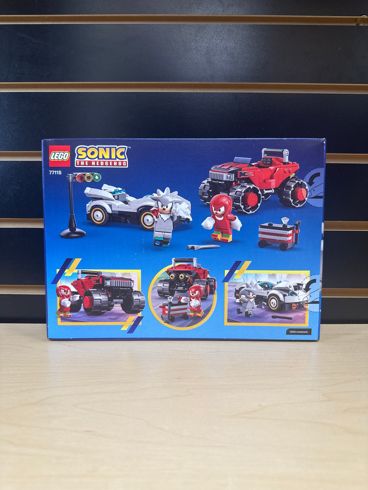 Silver's Car vs. Knuckles' Monster Truck