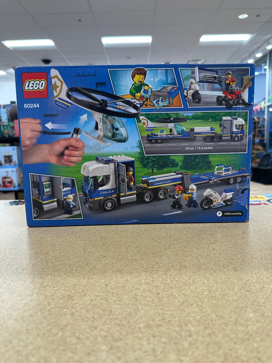 Police Helicopter Transport (CERTIFIED USED SET)