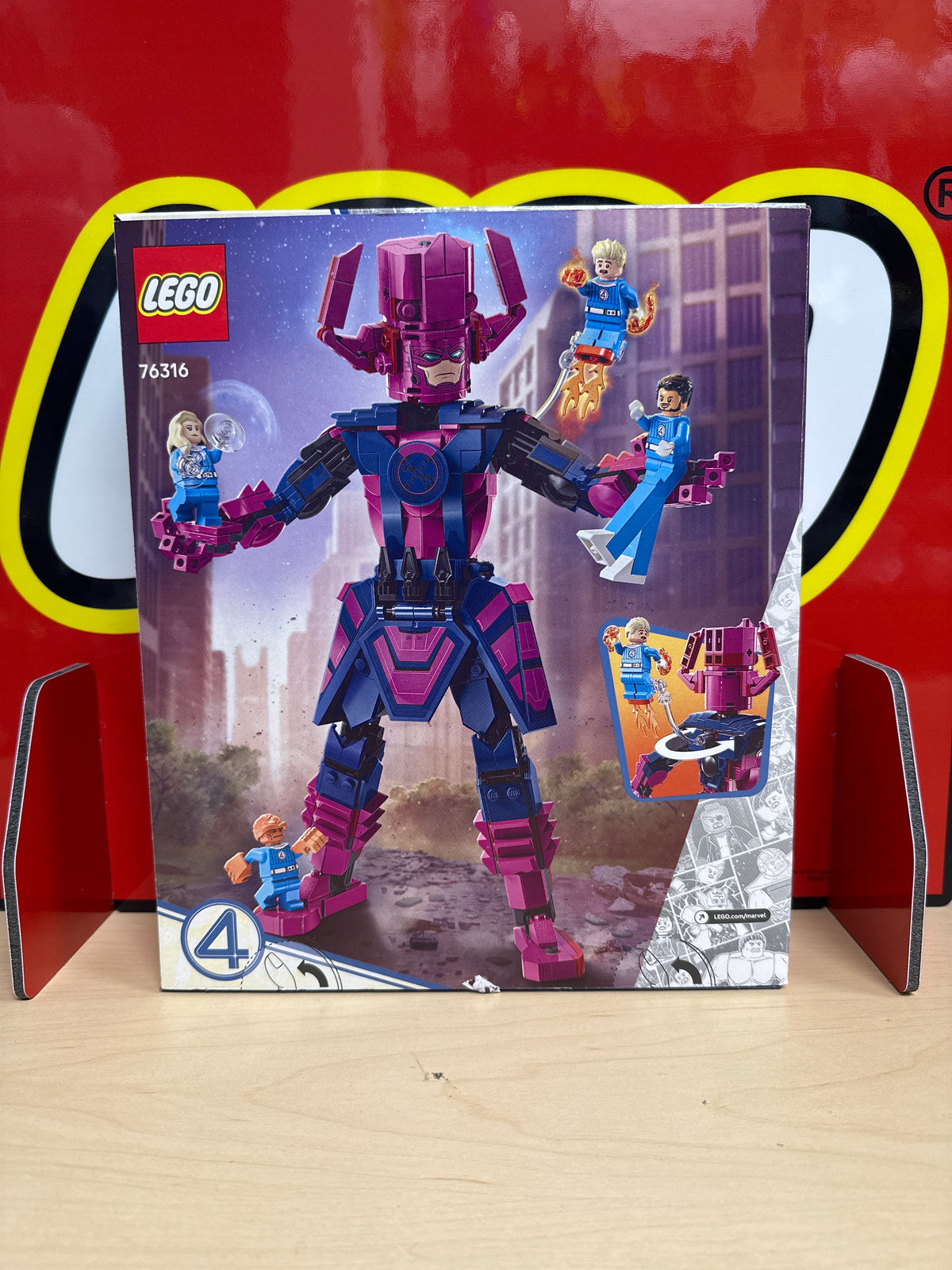 Fantastic Four vs. Galactus Construction Figure