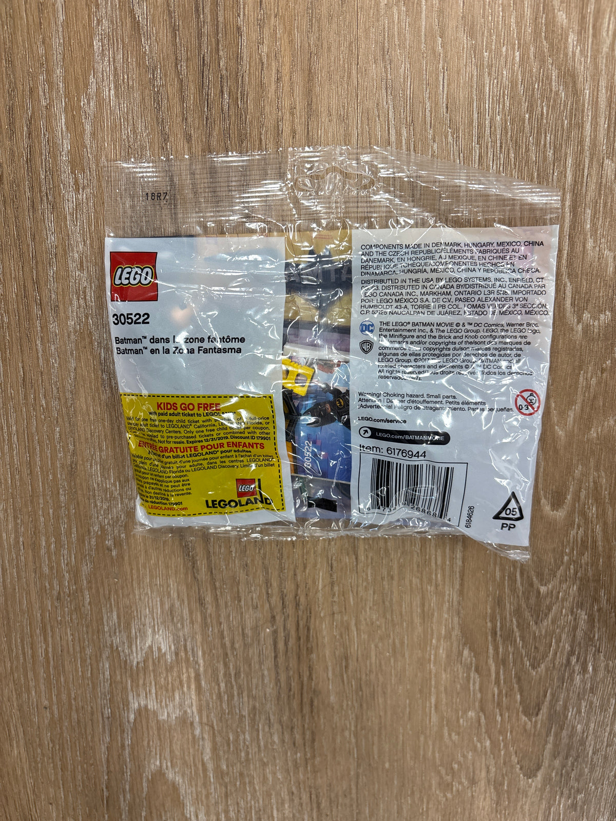 Batman in the Phantom Zone Polybag