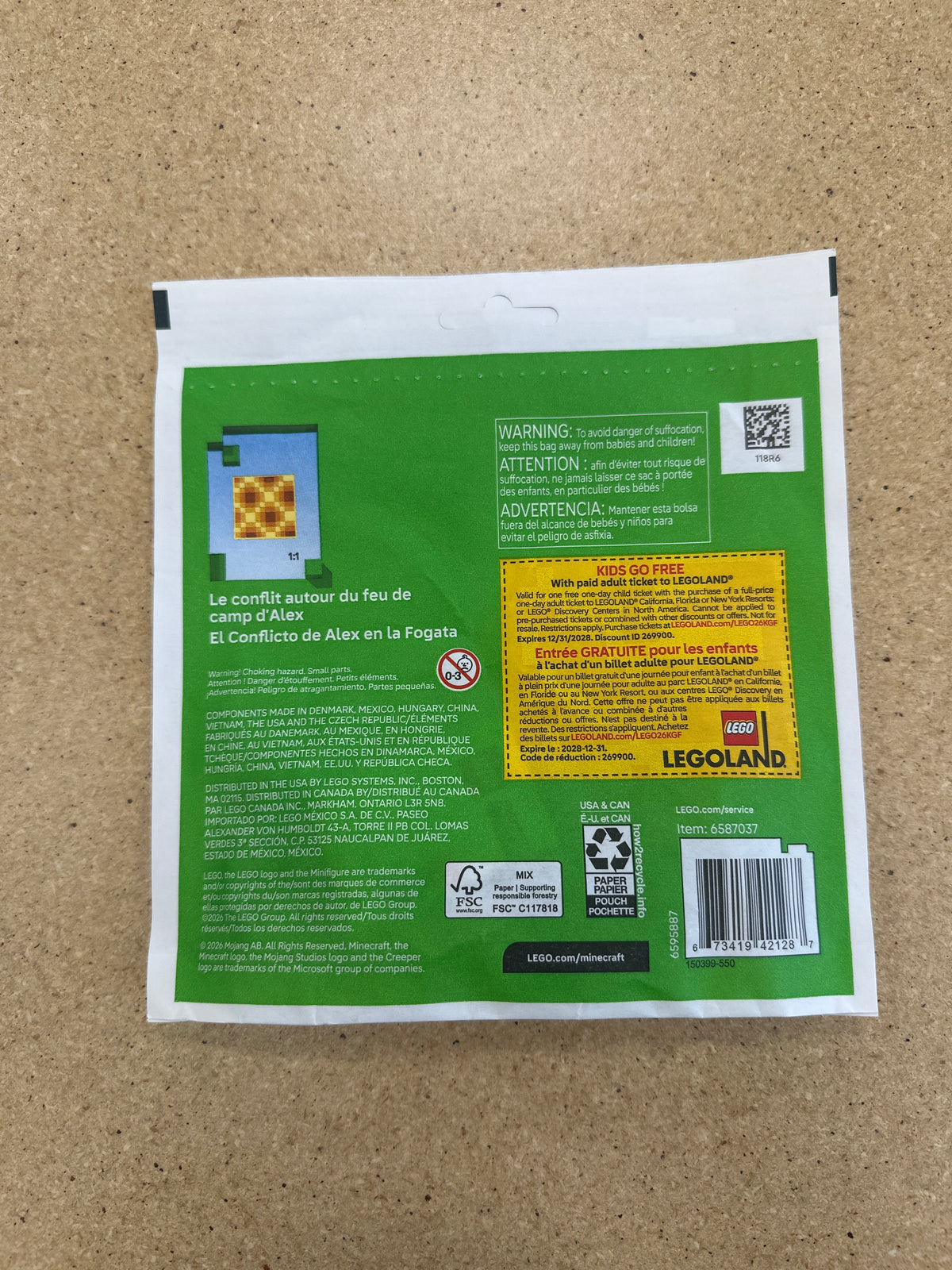 Alex's Campfire Conflict paper bag