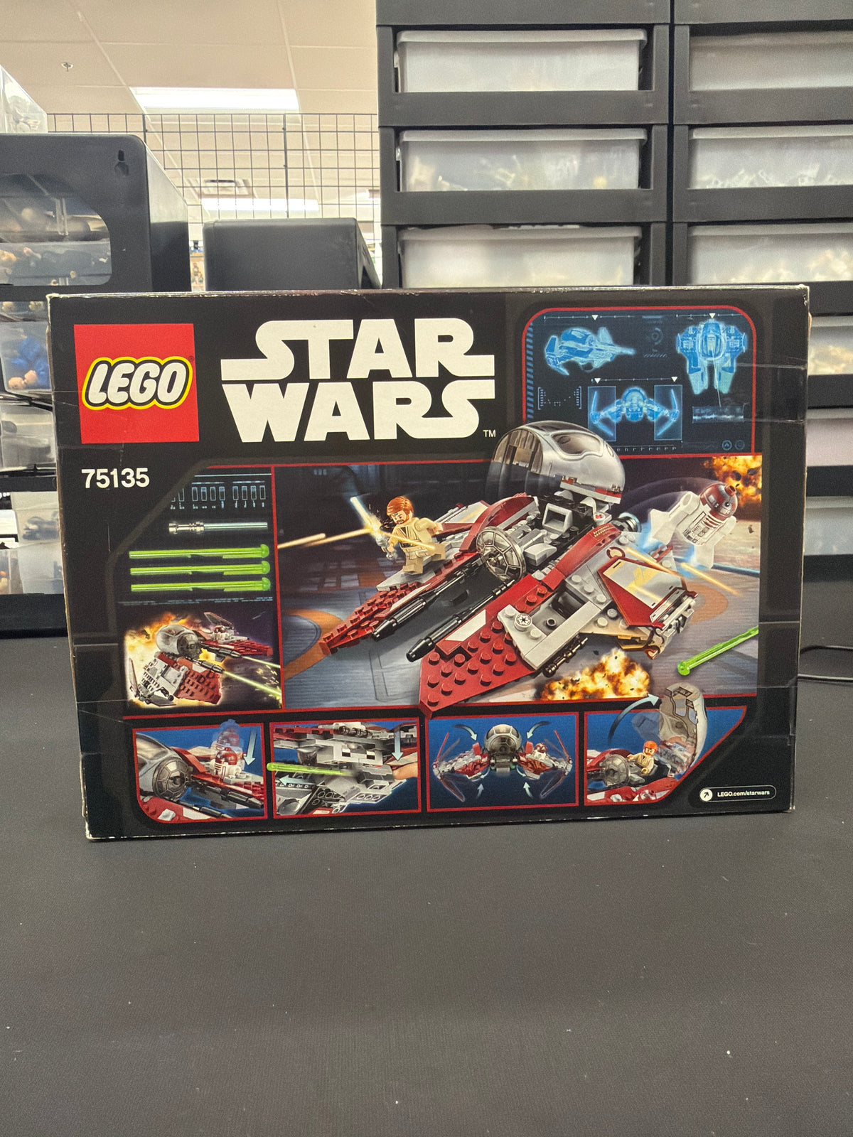 Obi-Wan's Jedi Interceptor (CERTIFIED USED SET)