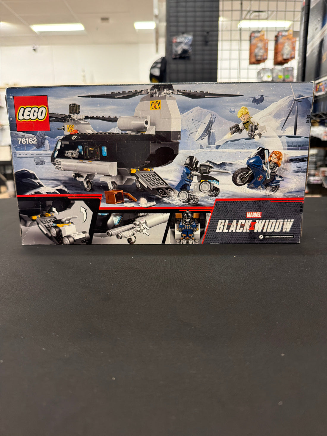Black Widow's Helicopter Chase