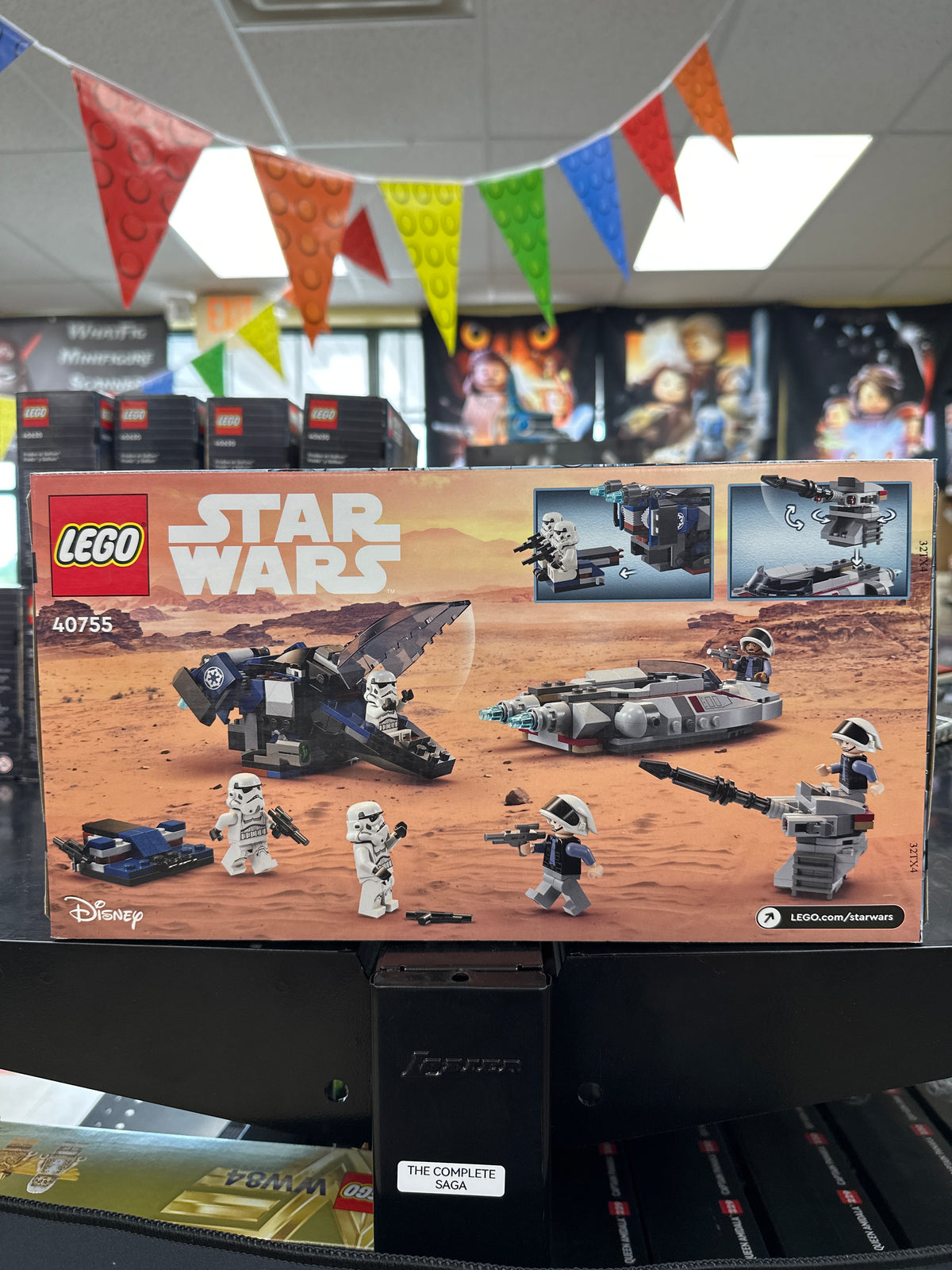 Imperial Dropship vs. Rebel Scout Speeder