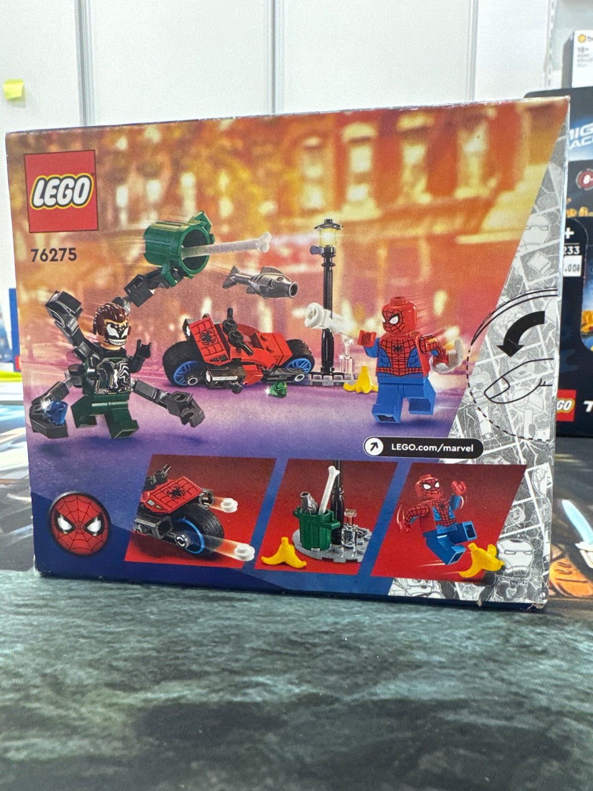 Motorcycle Chase: Spider-Man vs. Doc Ock