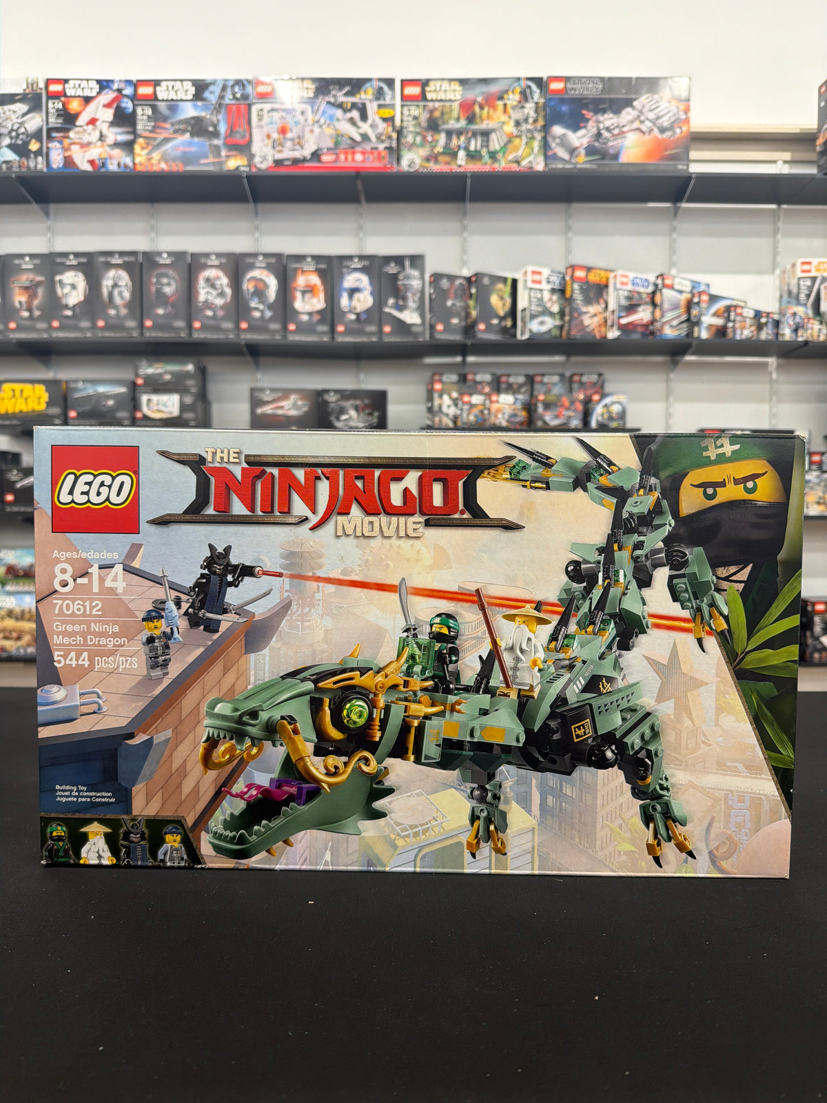 Green Ninja Mech Dragon