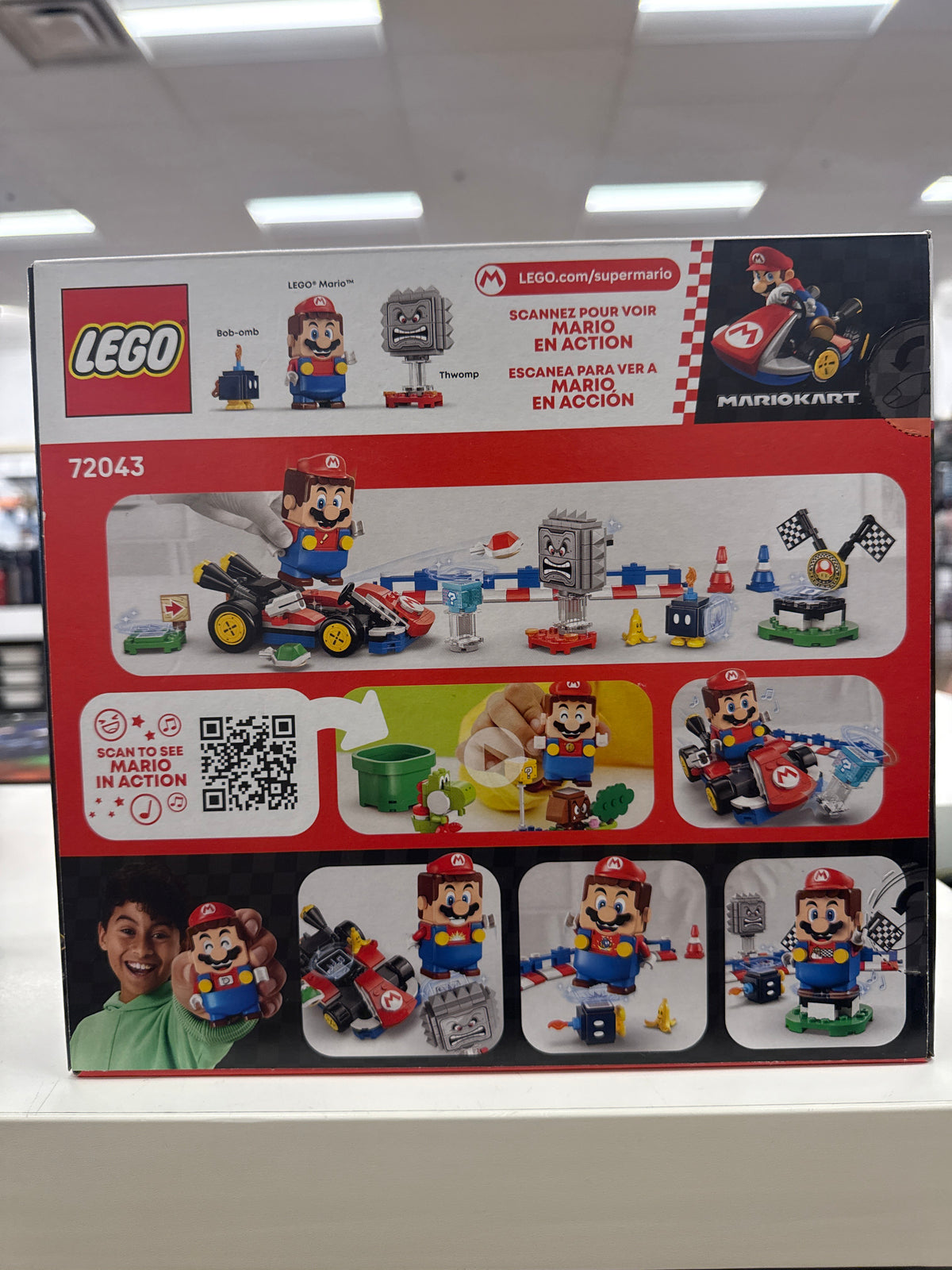 Interactive LEGO Mario & Standard Kart