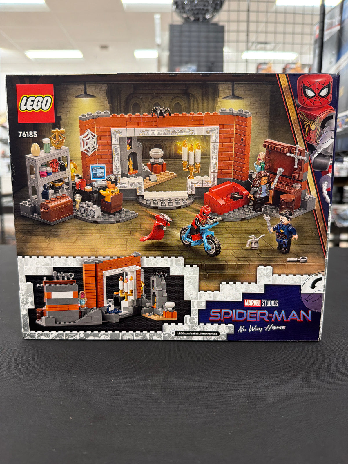 Spider-Man at the Sanctum Workshop