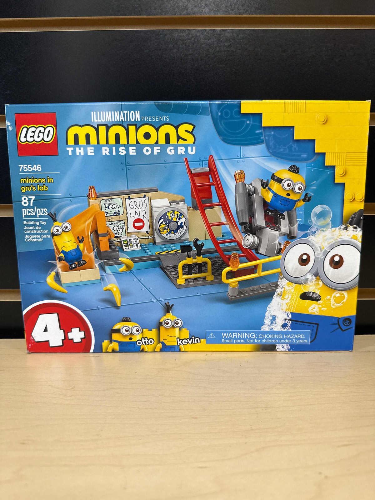 Minions in Gru's Lab