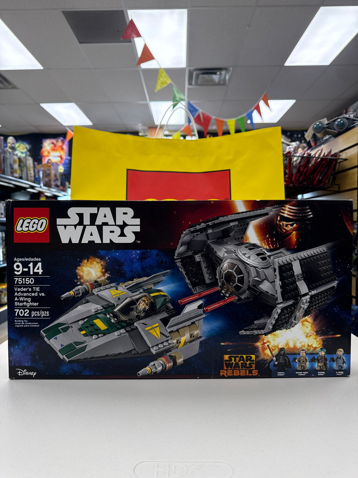 Vader's TIE Advanced vs. A-Wing Starfighter