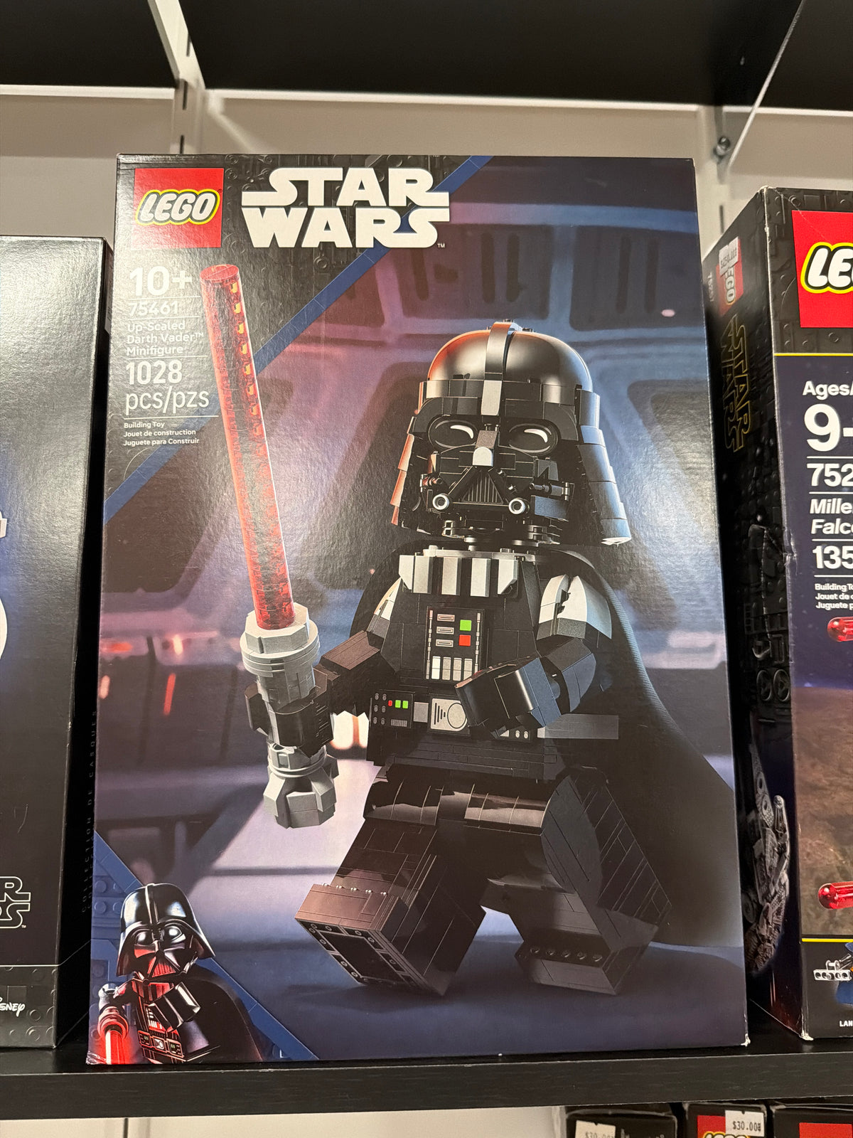 Up-Scaled Darth Vader Minifigure
