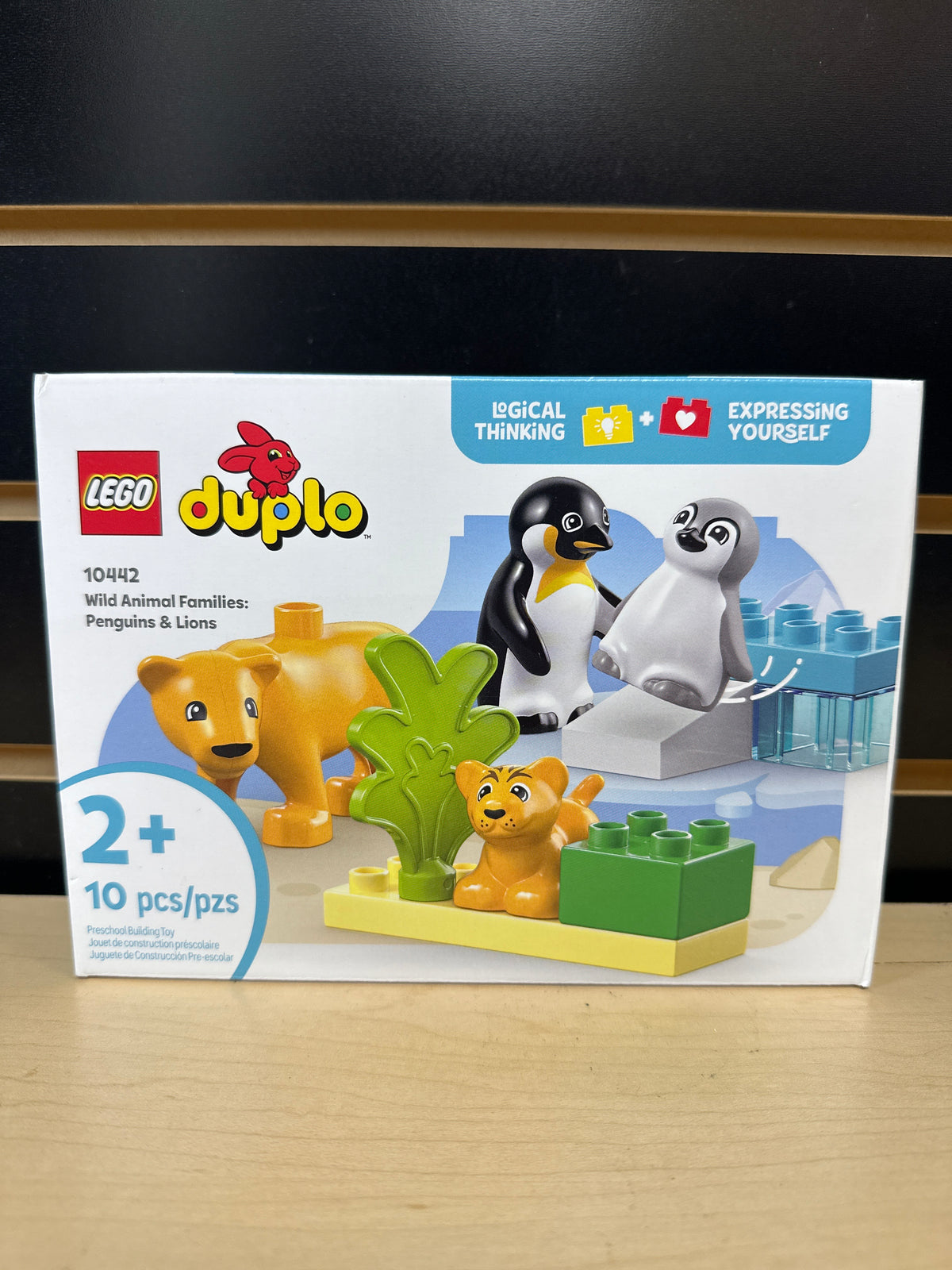Wild Animal Families: Penguins & Lions