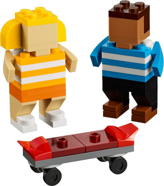 Monthly Mini Model Build Set - 2020 08 August, Youth Day Kids polybag